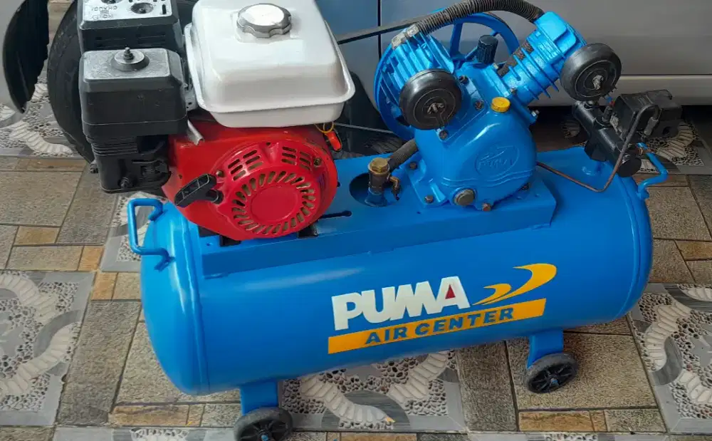 DIJUAL KOMPRESOR PUMA 1 HP MESIN BENSIN