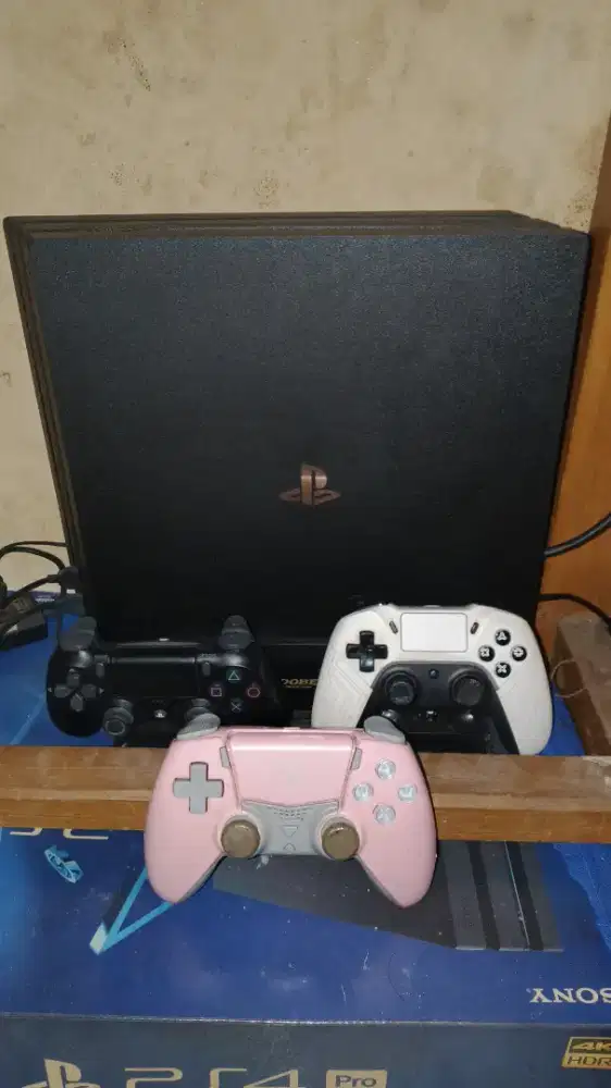 Jual PS4 Pro FW9 1TB seri akhir 72 full games