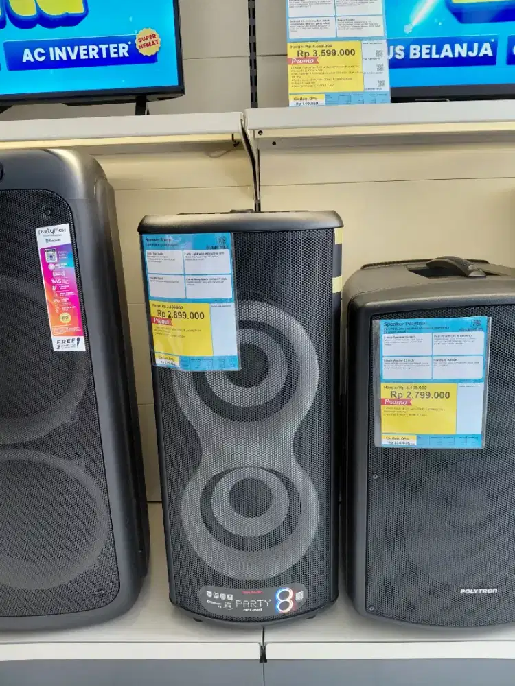 SPEAKER SHARP CBOX-PS8CB