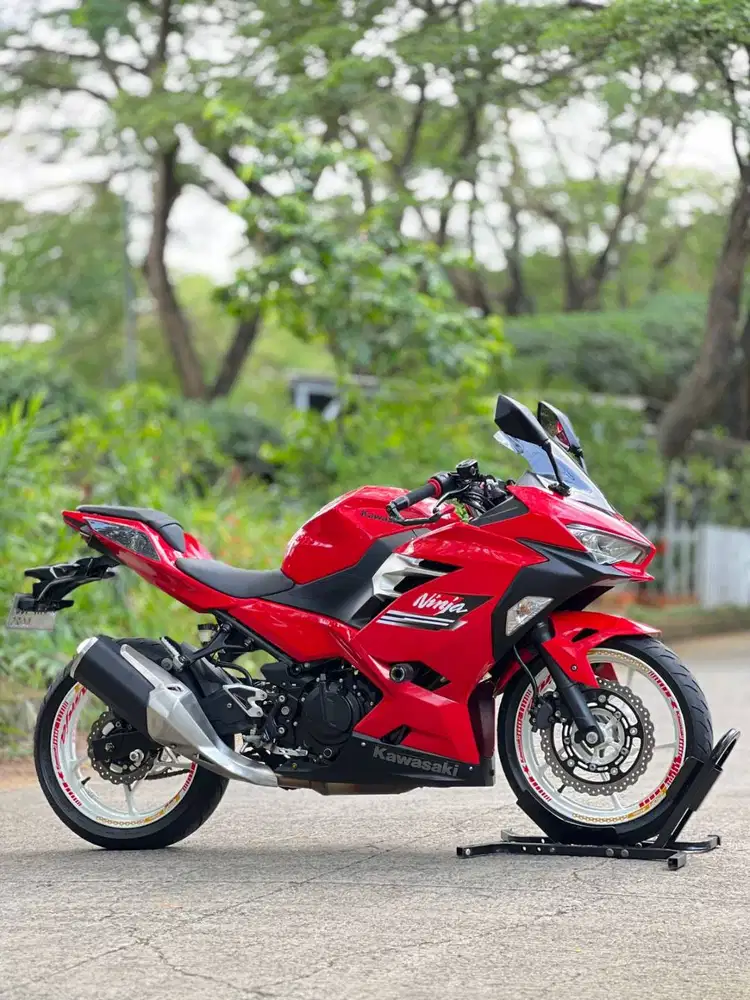 KAWASAKI NEW NINJA 250 FI 2021 MERAH KM 3K SIAP TOURING