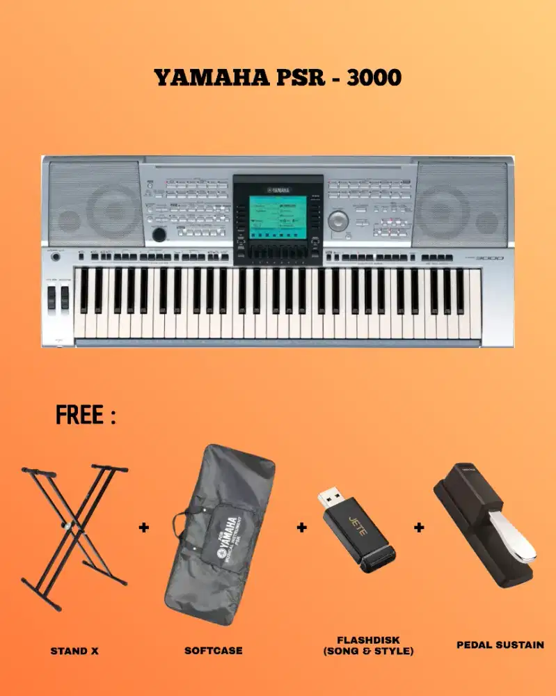 Keyboard Yamaha PSR-3000 PSR 3000