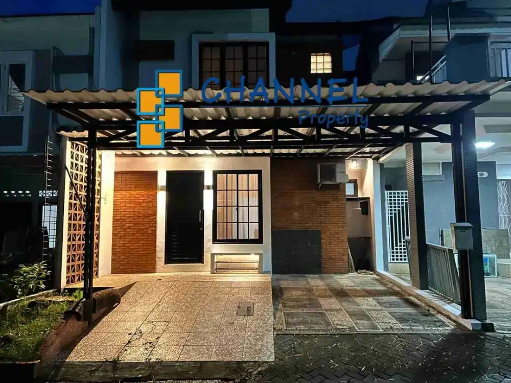 Jual Rumah Cluster Semi Furnished Lokasi Strategis BSD Nusaloka Tangsel, An Fl