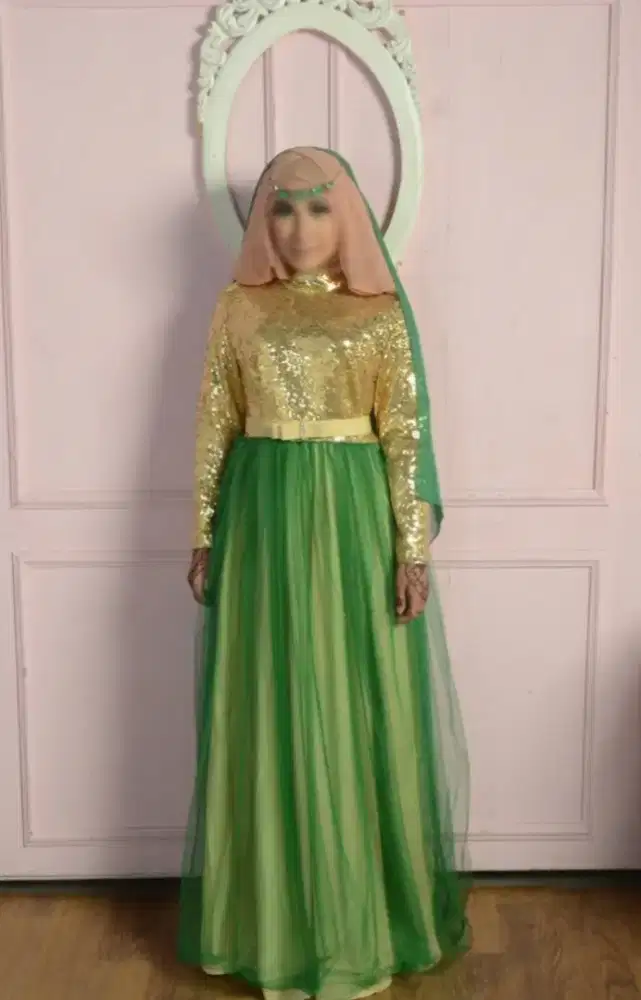 SALE !! Gaun gown dress cantik