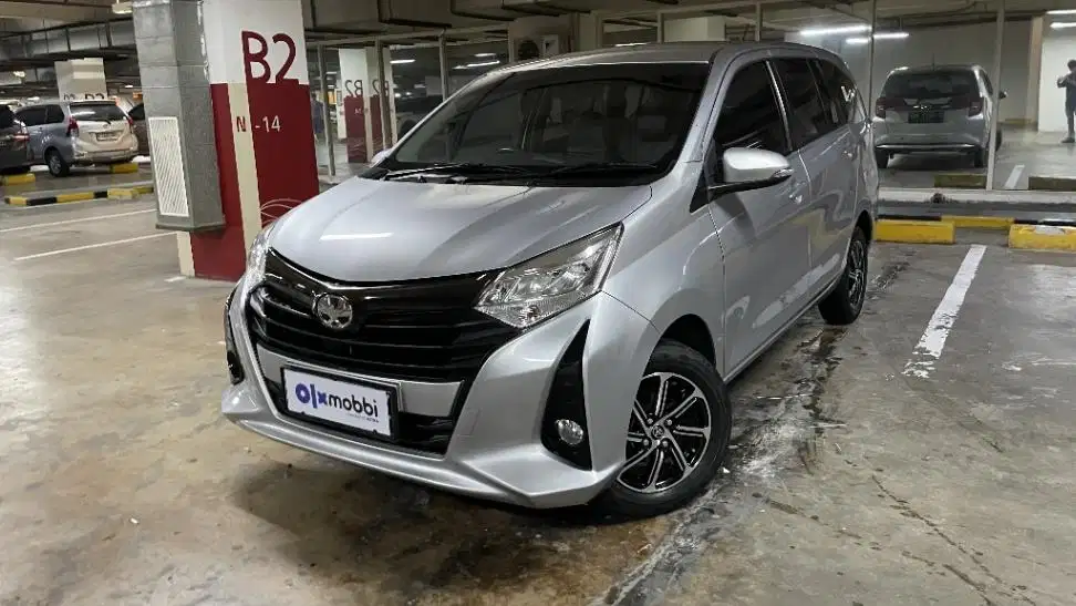 DP MURAH Toyota Calya 1.2 G Bensin-MT 2021 Silver C2GXT