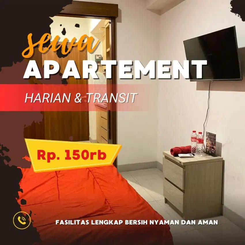 SEWA APARTEMEN HARIAN/TRANSIT BINTARO ICON 149 TERMURAH