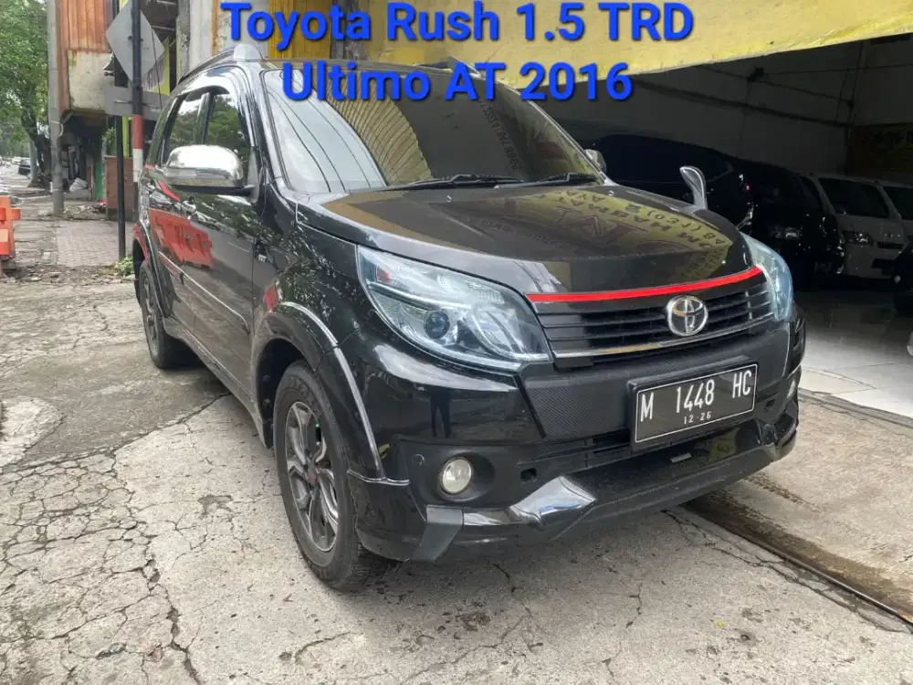 Toyota Rush TRD Sportivo ultimo automatic matik