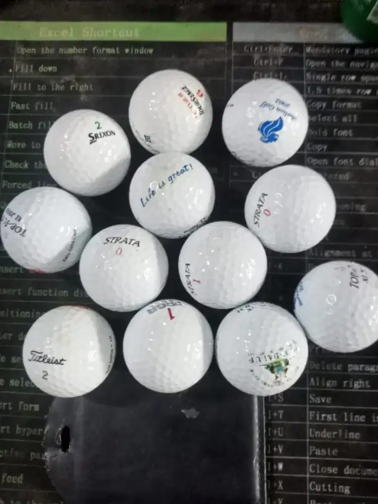 Bola golf satu lusin