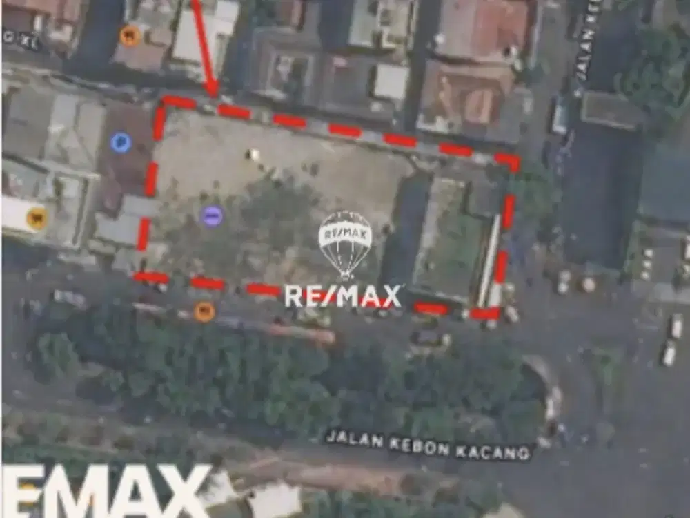 DIJUAL TANAH KOMERSIAL PREMIUM AREA KEBON KACANG RAYA JAKARTA PUSAT