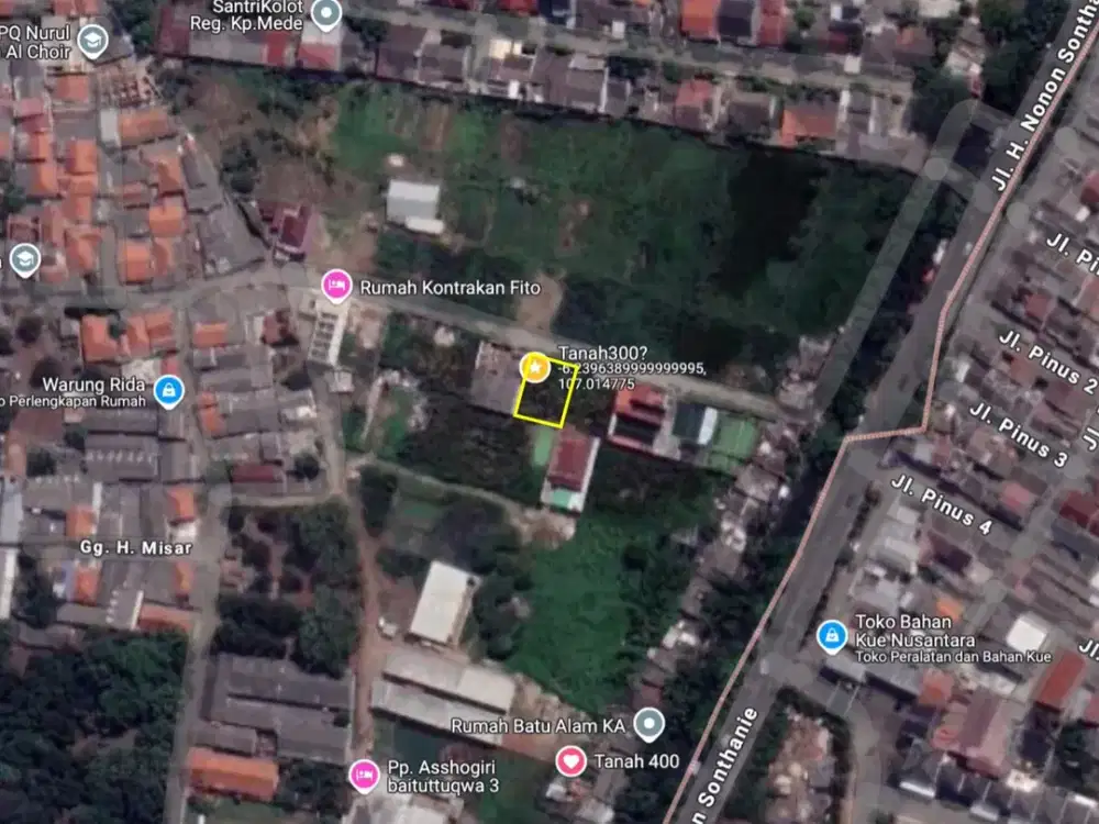 Tanah Luas dan Strategis di Bekasi Timur