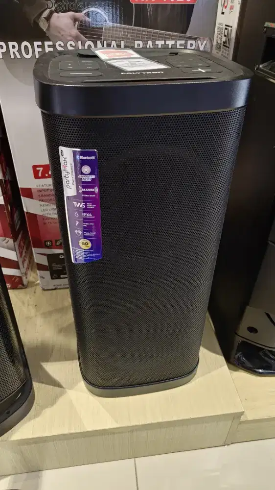 Polytron speaker active portable