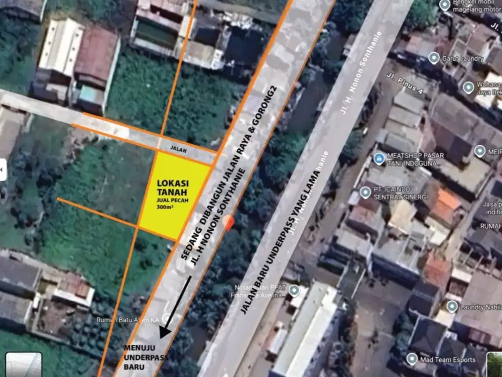 Tanah Luas Dekat Fasilitas Umum di Bekasi Timur