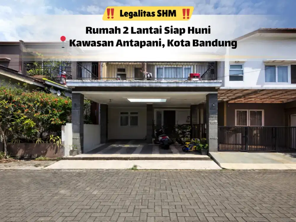 Rumah Luas Antapani 4KT – Siap Huni di Cluster Aman