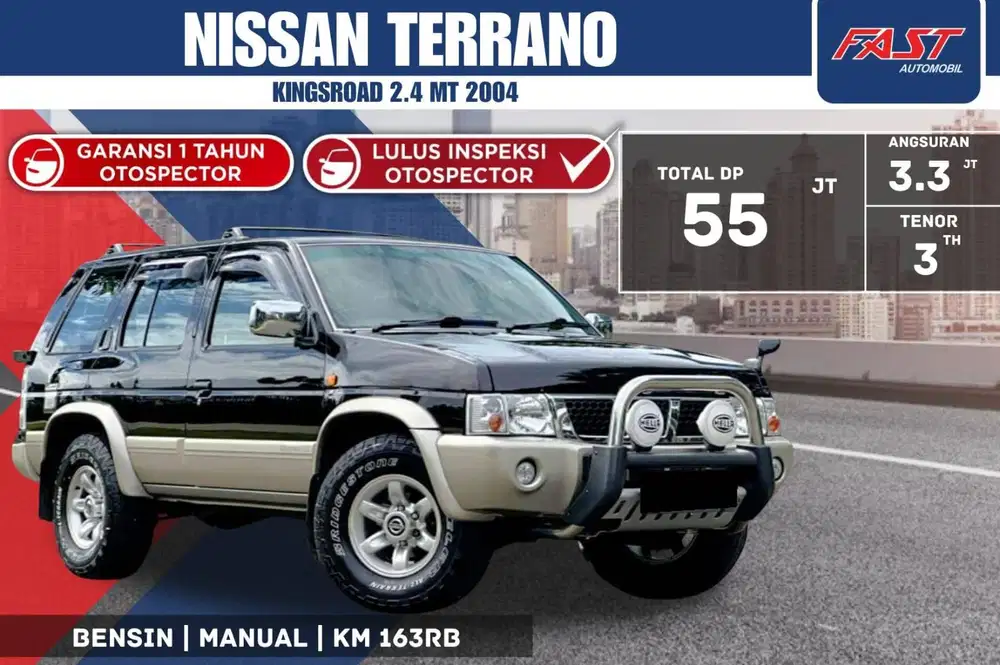 NISSAN TERRANO 2004 KINGSROAD 2.4 M/T K2 VERY GOOD CONDITION ANTIK