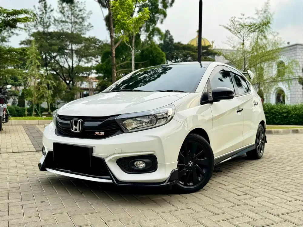 (KM 22 RIBU) Honda Brio RS URBANITE CVT Putih 2022 SEPERTI BARU