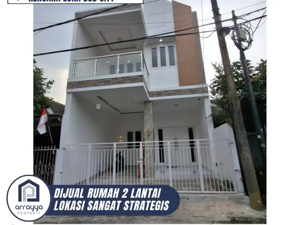 RUMAH SIAP HUNI 2 LANTAI DI KENCANA LOKA BSD 'GLB72'