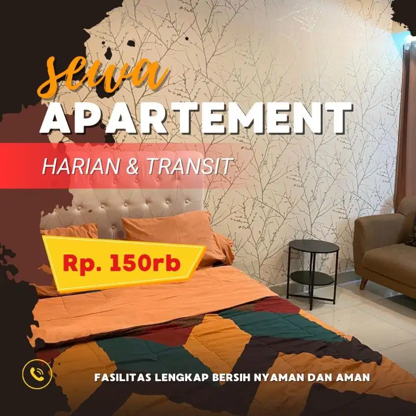 SEWA APARTEMEN HARIAN/TRANSIT SPRINGLAKE SUMMARECON BEKASI TERMURAH