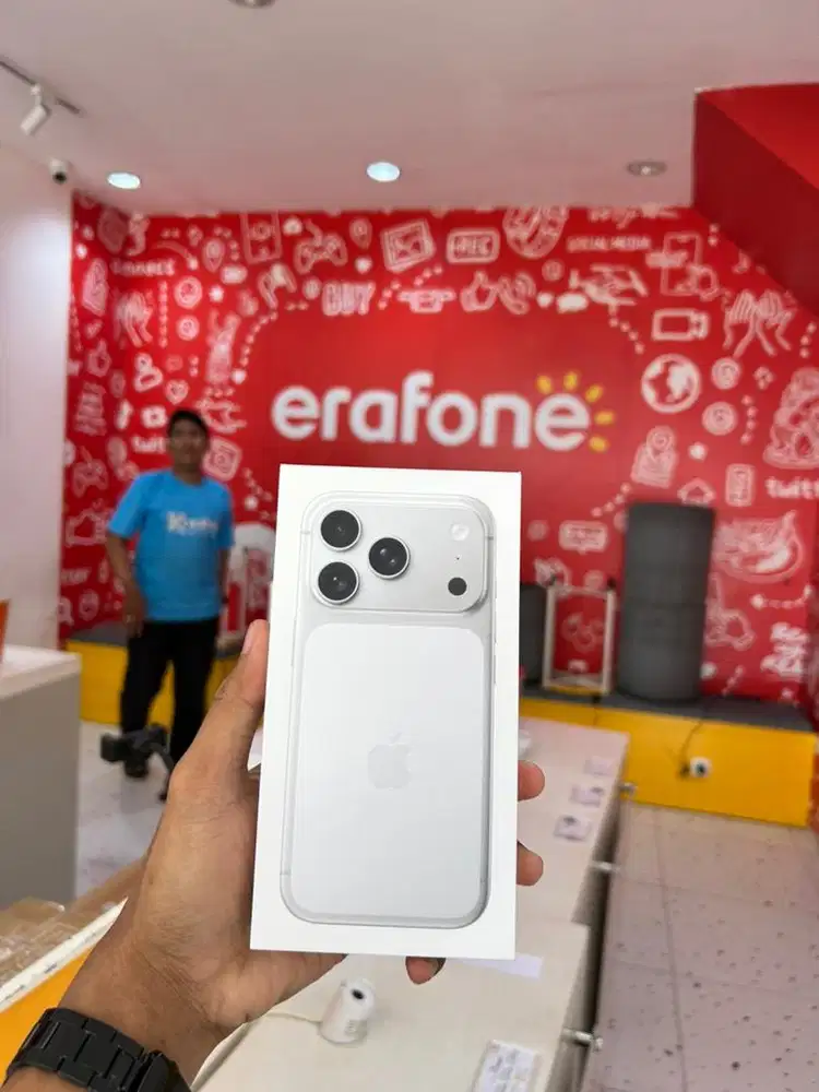 READY STOK IPHONE 17 PRO SILVER iBox