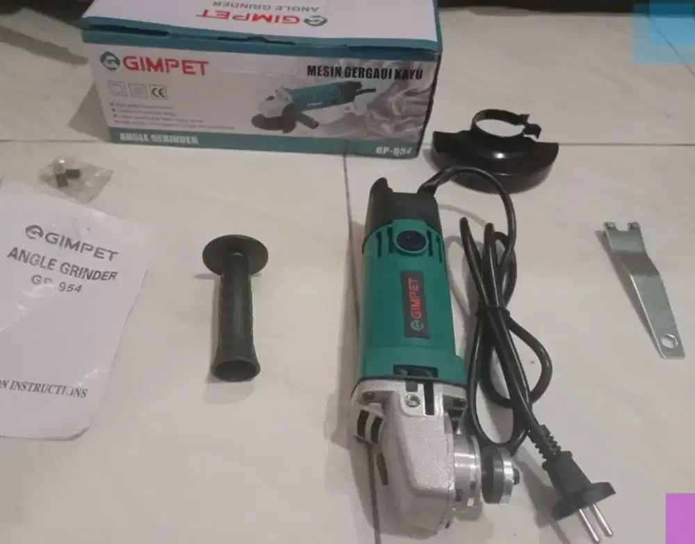 mesin gerinda tangan merk gimpet mantap ok ok siap pakai mantap
‎