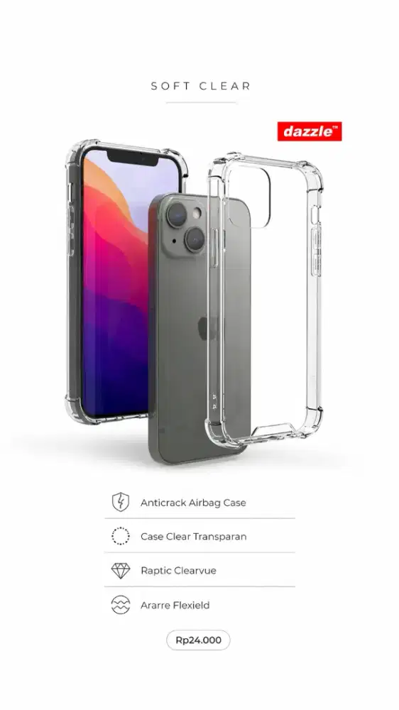 Soft Clear Transparan