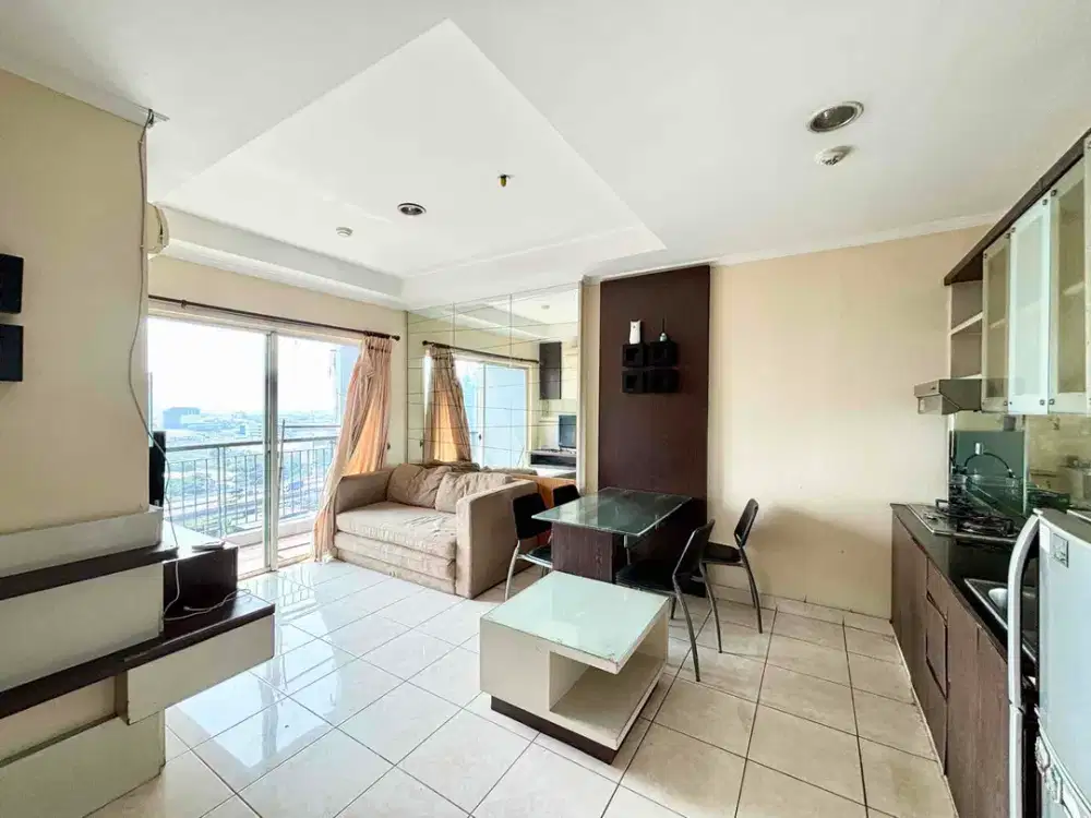 DISEWAKAN MURAH! 2BR Full Furnished Cityhome River View MOI Kelapa Gading – Siap Huni, Lokasi Premium!