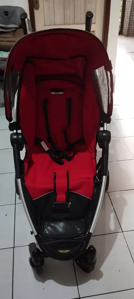 Stroller elle baby (merah)