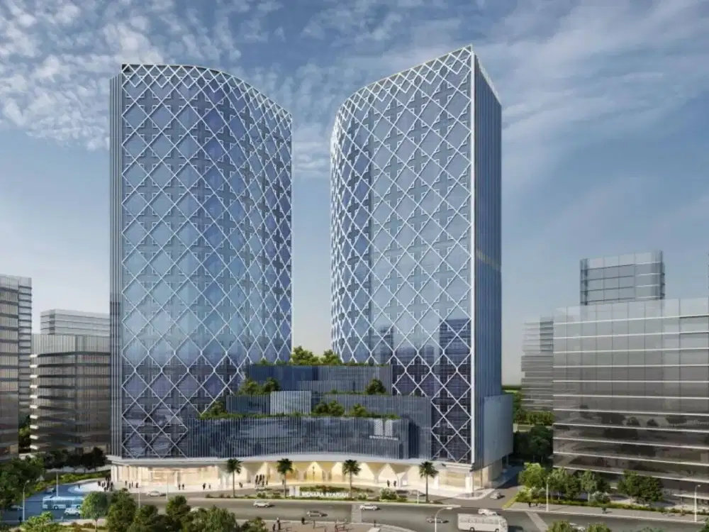 Unit Office Space Menara Syariah Lokasi Strategis Tower East View Laut