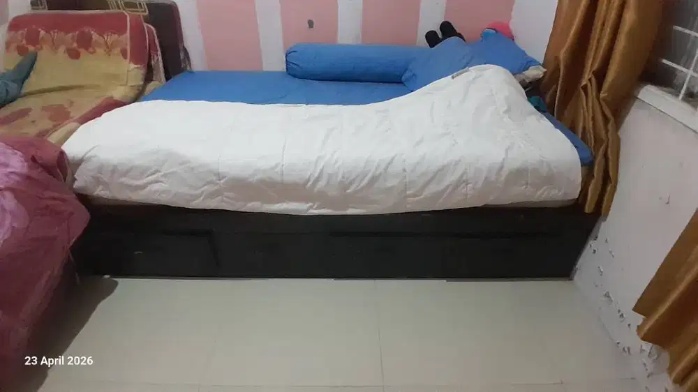 dipan jati minimalis 120x200