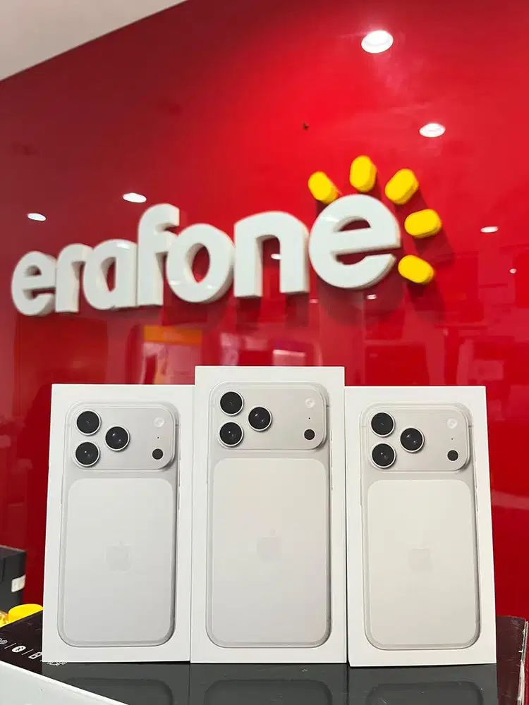 RESTOCK IPHONE 17 PRO SILVER 256GB READY!!