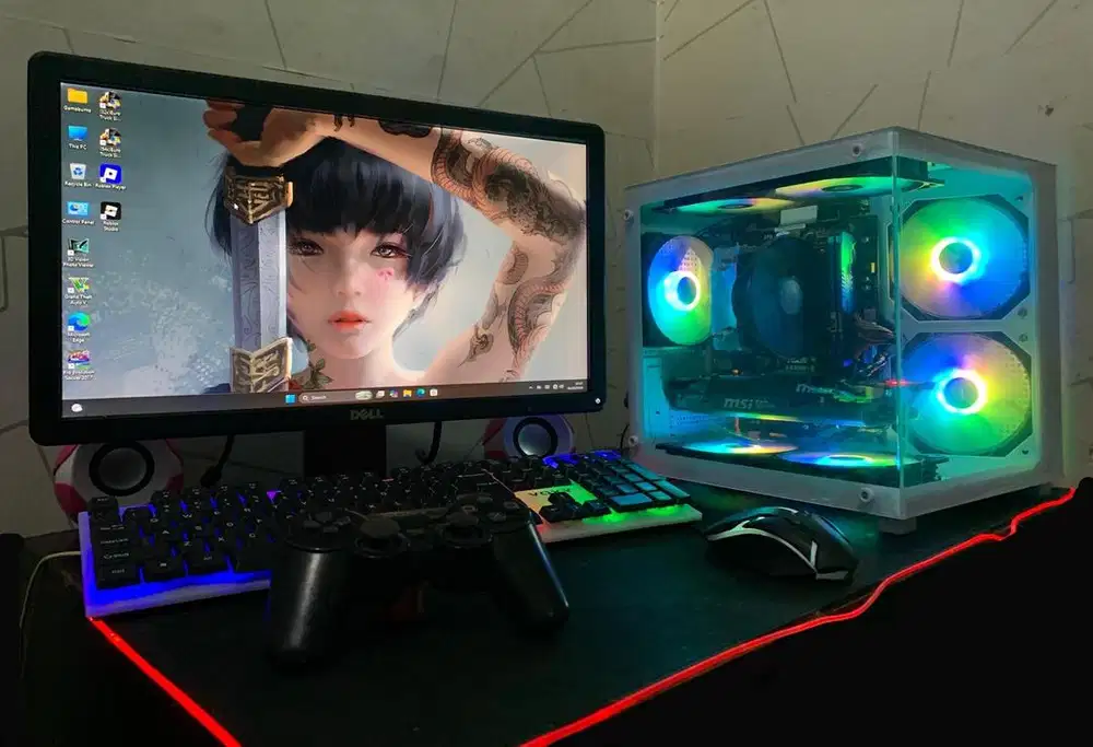 komputer pc gaming dan editing core i7