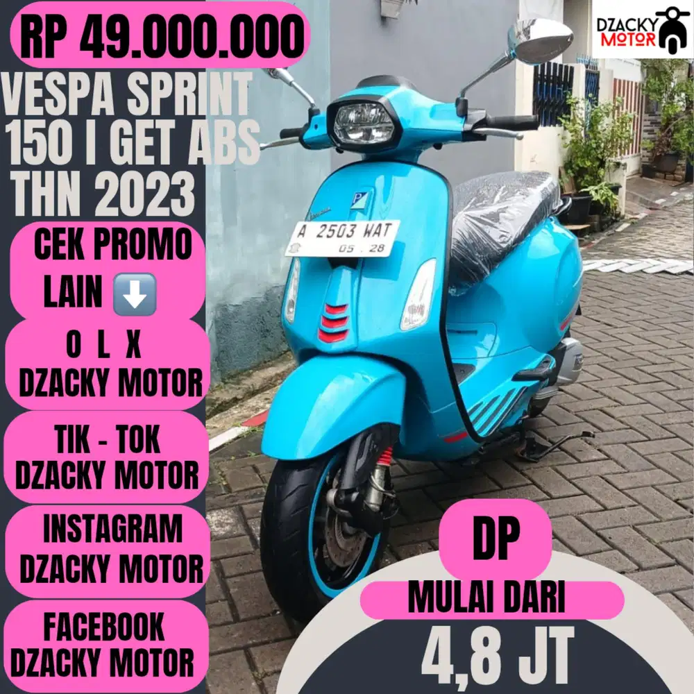 VESPA SPRINT I-GET ABS THN 2023