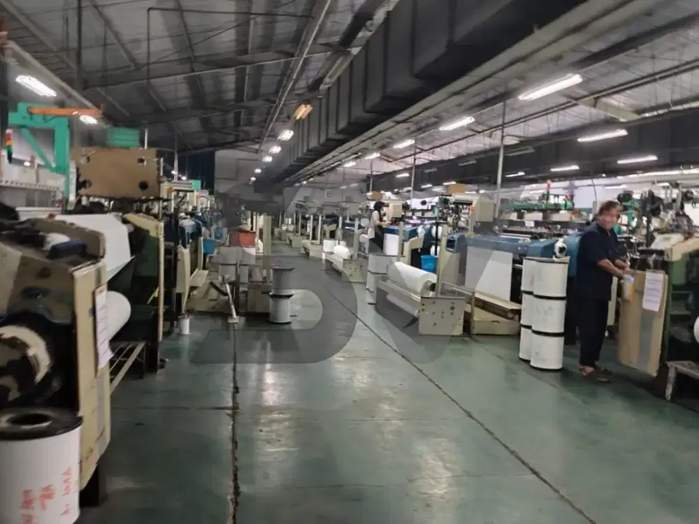 JARANG ADA! Pabrik Celup Siap Operasional Dekat Tol Moh. Toha – LT 10.500 m², SHM, Izin Limbah Lengkap