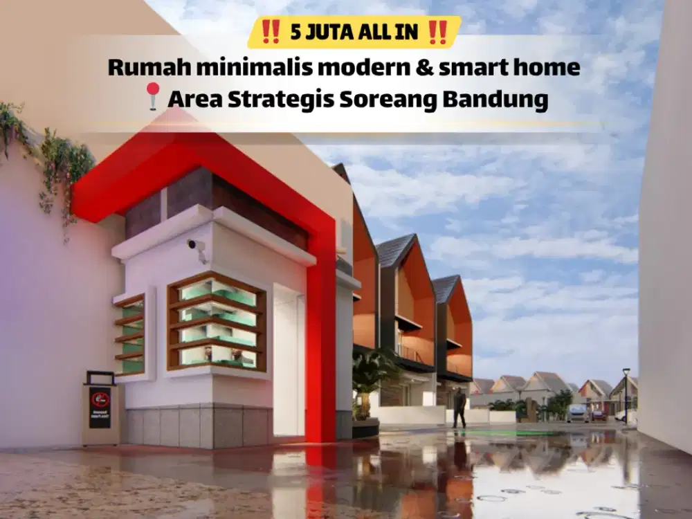 Rumah 2KT Soreang – Cicilan Panjang 240 Bulan