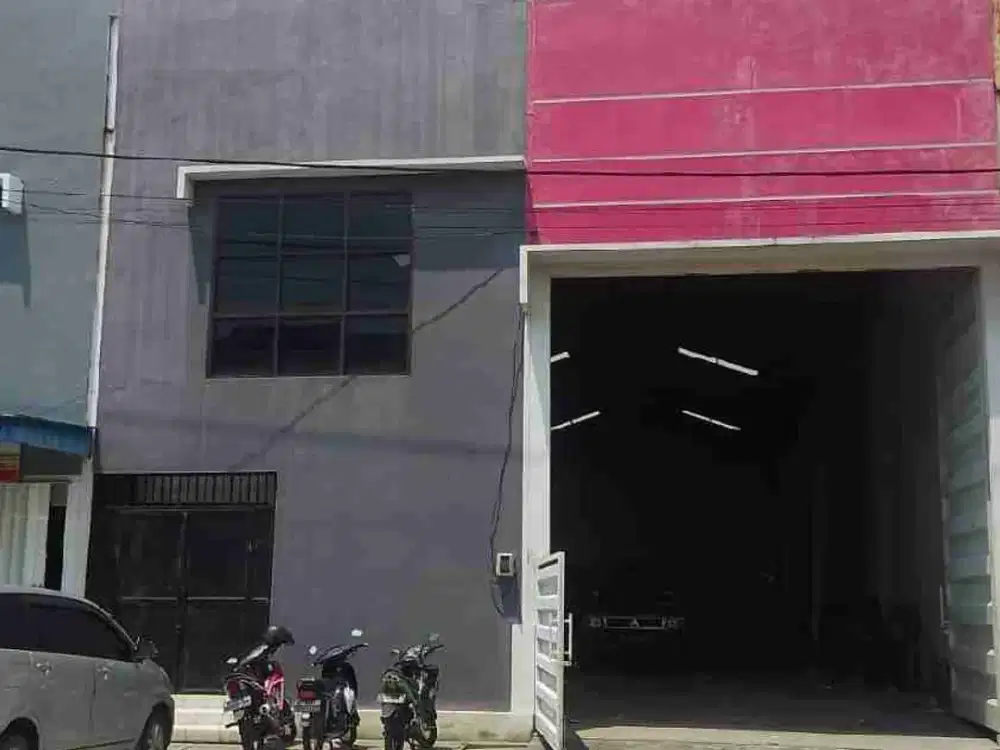 Dijual Cepat, Gudang siap pakai Permata Jabon, kompleks pergudangan