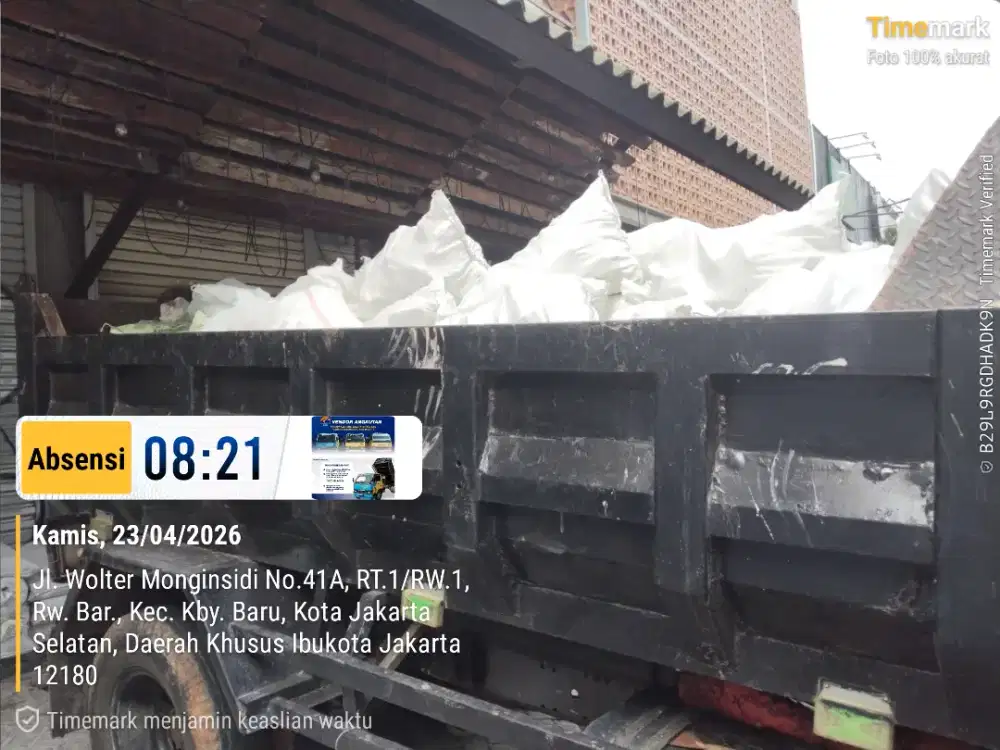 Jasa buang puing dan angkut sampah