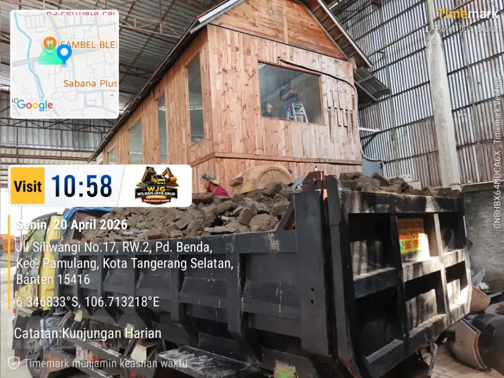 Jasa angkut puing tanah