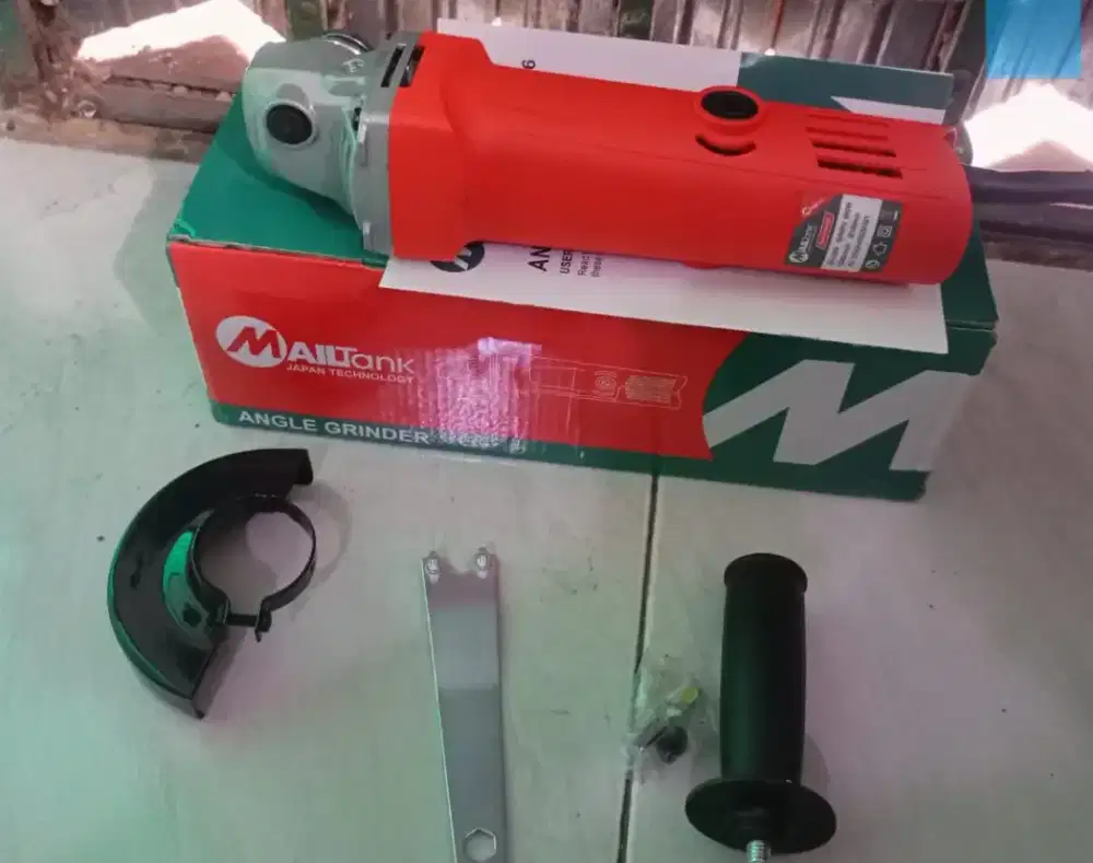 mesin gerinda tangan merk mailtank kondisi mulus banget dari japan ok