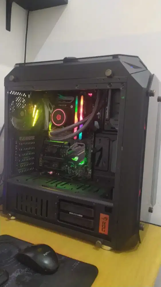 PC ROG MAXIMUS X HERO i7 - SSD SAMSUNG - UPS ICA AKI EKSTERNAL