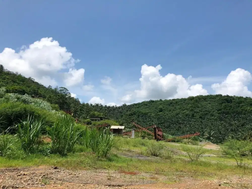 Dijual Tambang Batu Andesit SHM di Padang Ratu Lampung Tengah