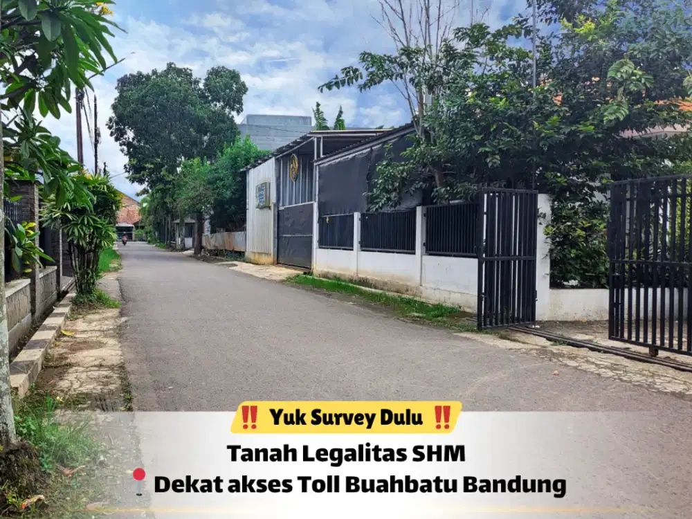 Tanah 125 m² Buahbatu – Posisi Oke, Siap Dibangun