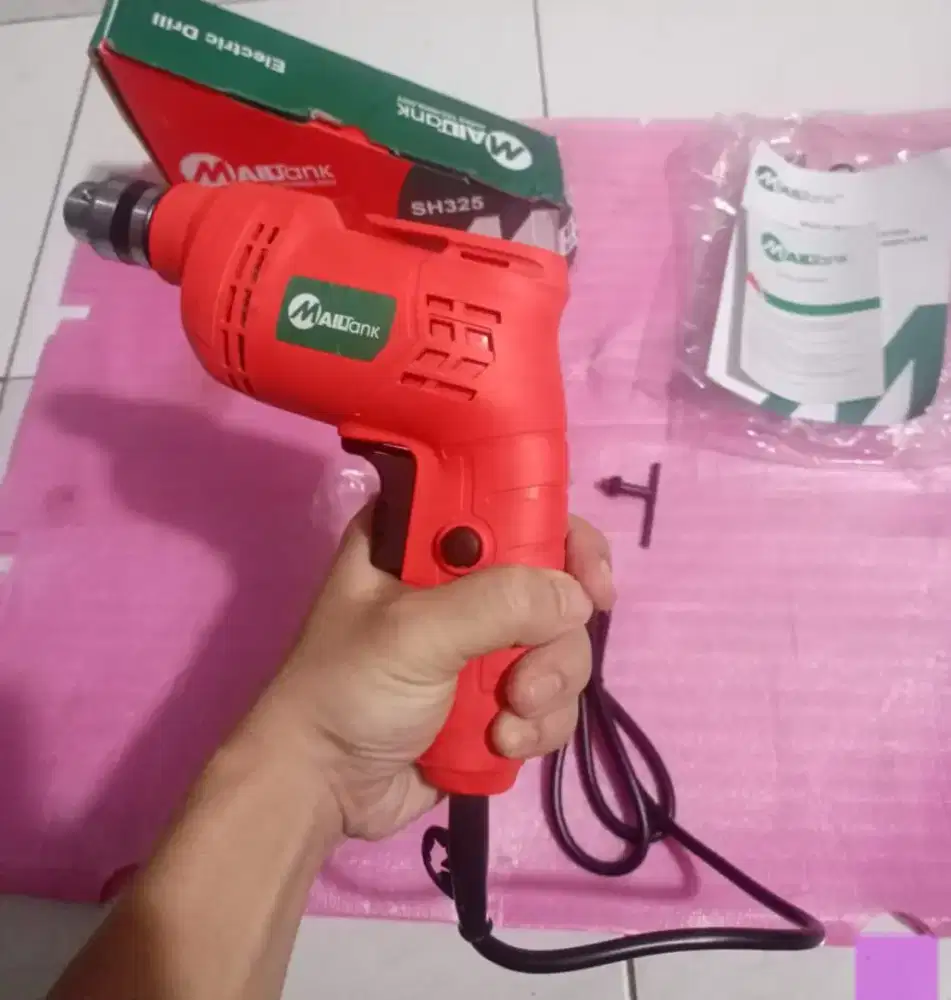 mesin bor bolak balik merk mailtank kondisi baru masih gress