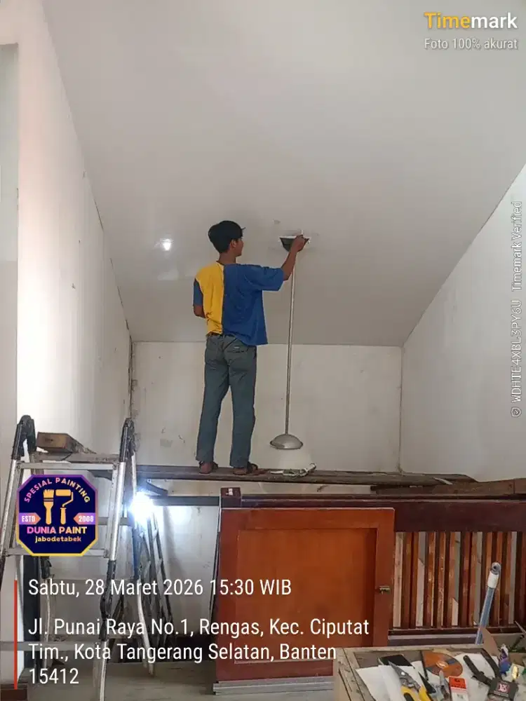 TUKANG CAT. Plafon, Canopy, atap bocor sipil & finishing
