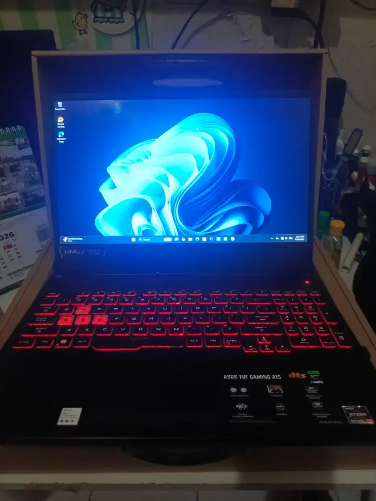 ASUS TUF A15 FA506NFR RYZEN 7 RTX2050 16GB ram 512GB ssd