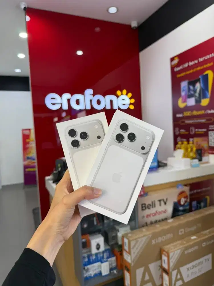 iphone 17 pro 256gb silver garansi resmi ibox pa/a bisa kredit 0%