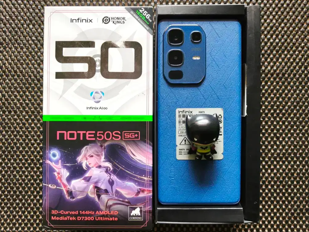 infinix note 50s 5g 8/256 fullset