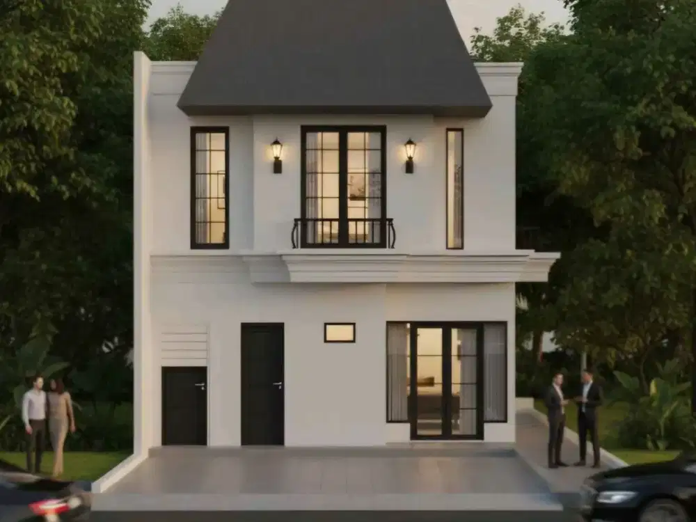 Dijual Rumah Strategis Brand New Posisi Hoek Dekat Pasar Modern di Sektor 9 Bintaro Lr-17789