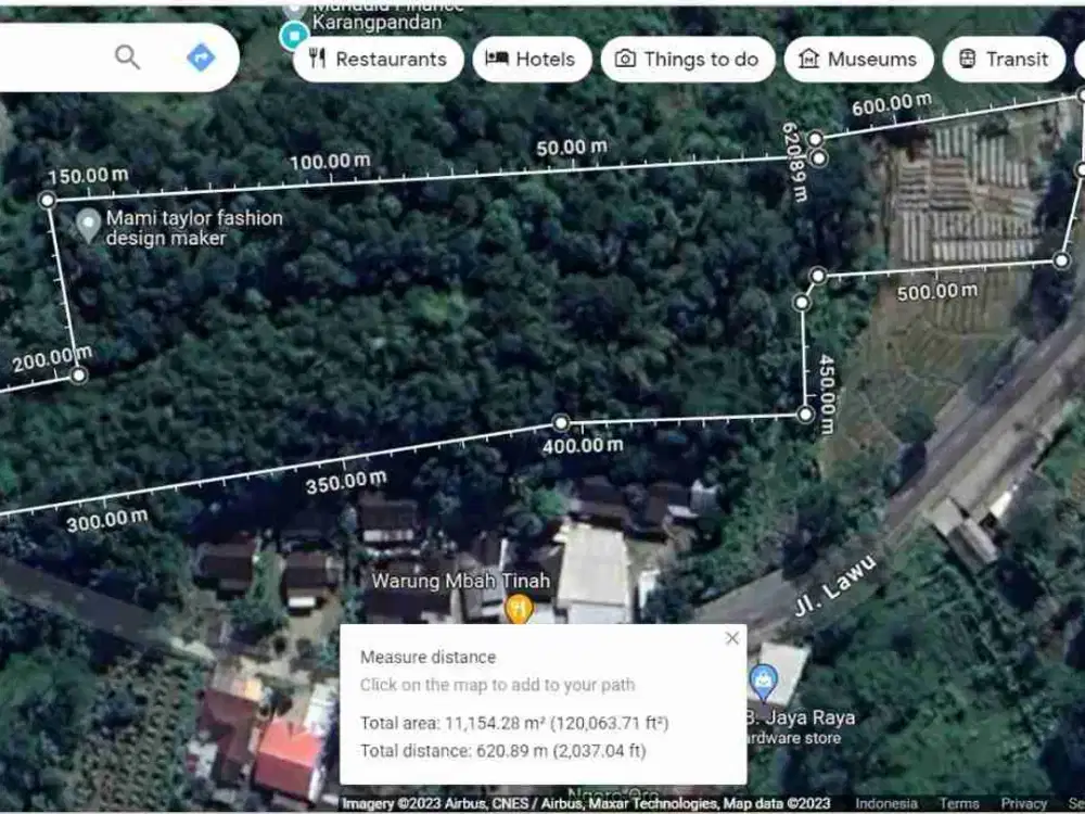 Jual Tanah Pinggir Jalan Raya di Keprabon Karangpandan Karanganyar Jawa Tengah