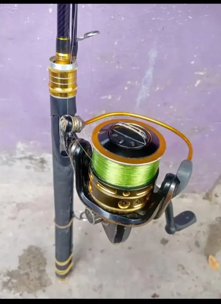 Jual aja set pancing tinggal pake