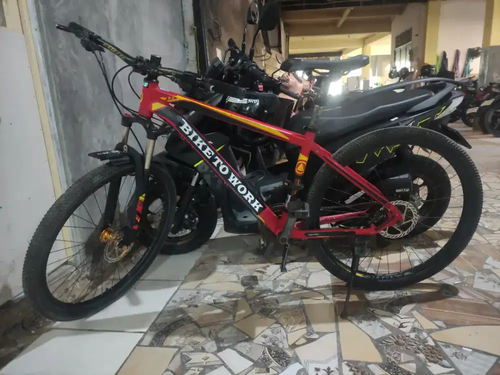 Sepeda gunung Exotic 27 size L.