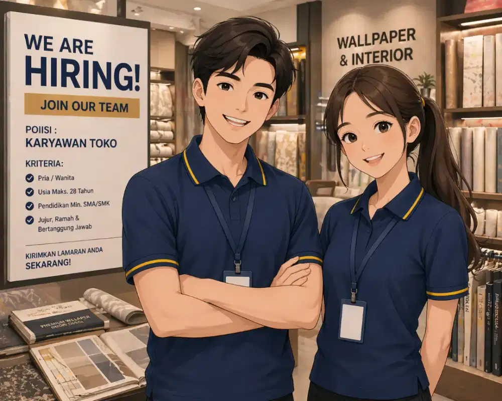 Lowongan Pekerjaan (Karyawan Toko/Penjualan)