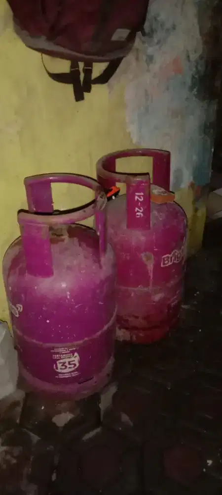 Bright gas 12kg 2 barang